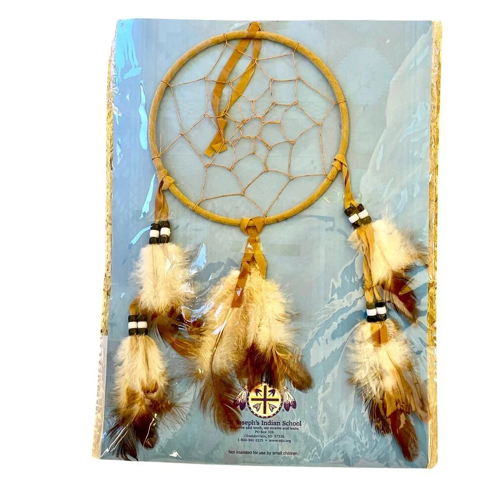 Lakota Sioux Dream Catchers Authentic St. Joseph's Indian School Lot of 3 NEW